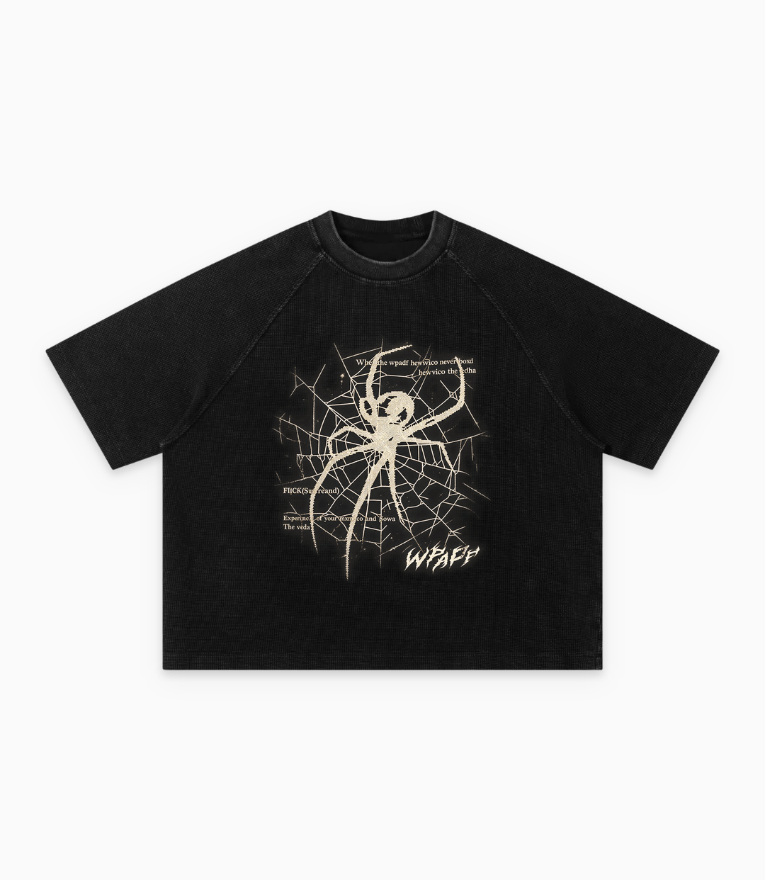 تيشيرت العنكبوت وافل | SPIDER WAFFLE