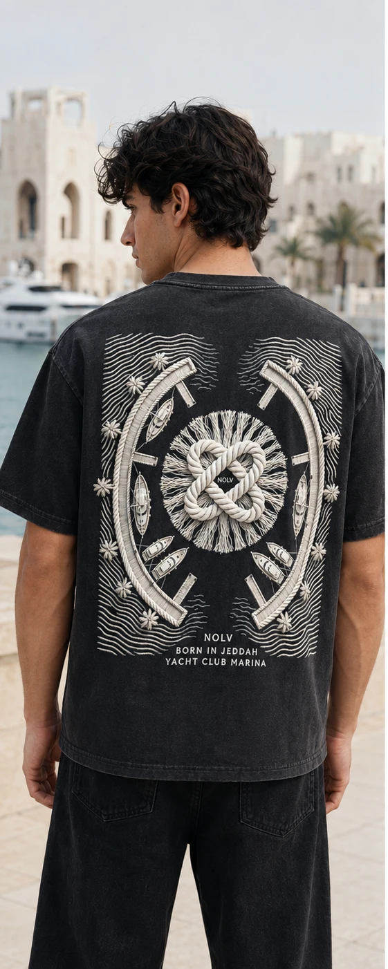 MARINA — YACHT CLUB، أسود / S