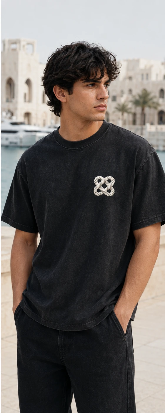 MARINA — YACHT CLUB، أسود / S