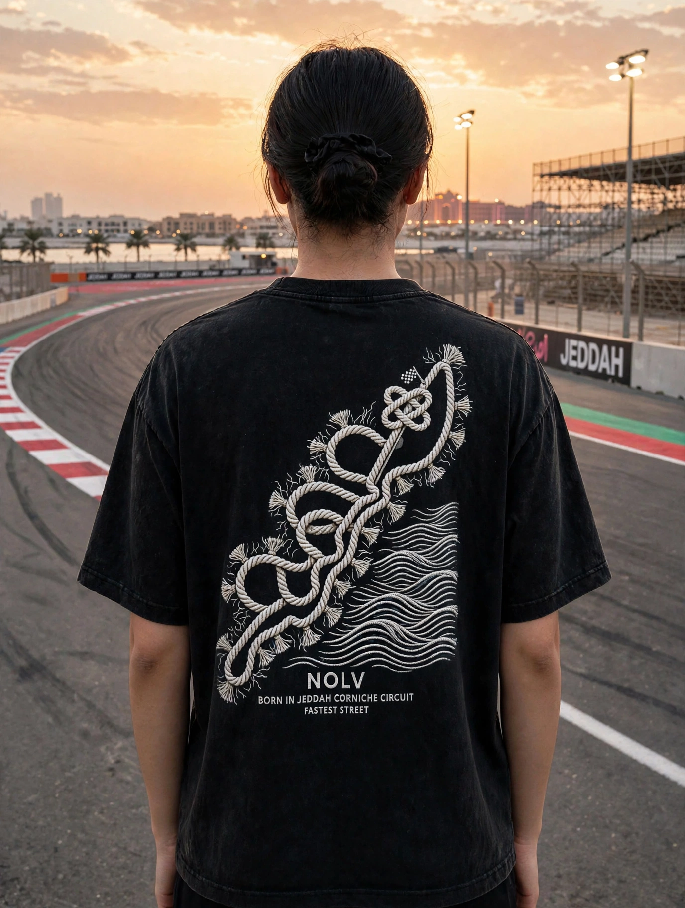 CORNICHE — CIRCUIT، أسود / S