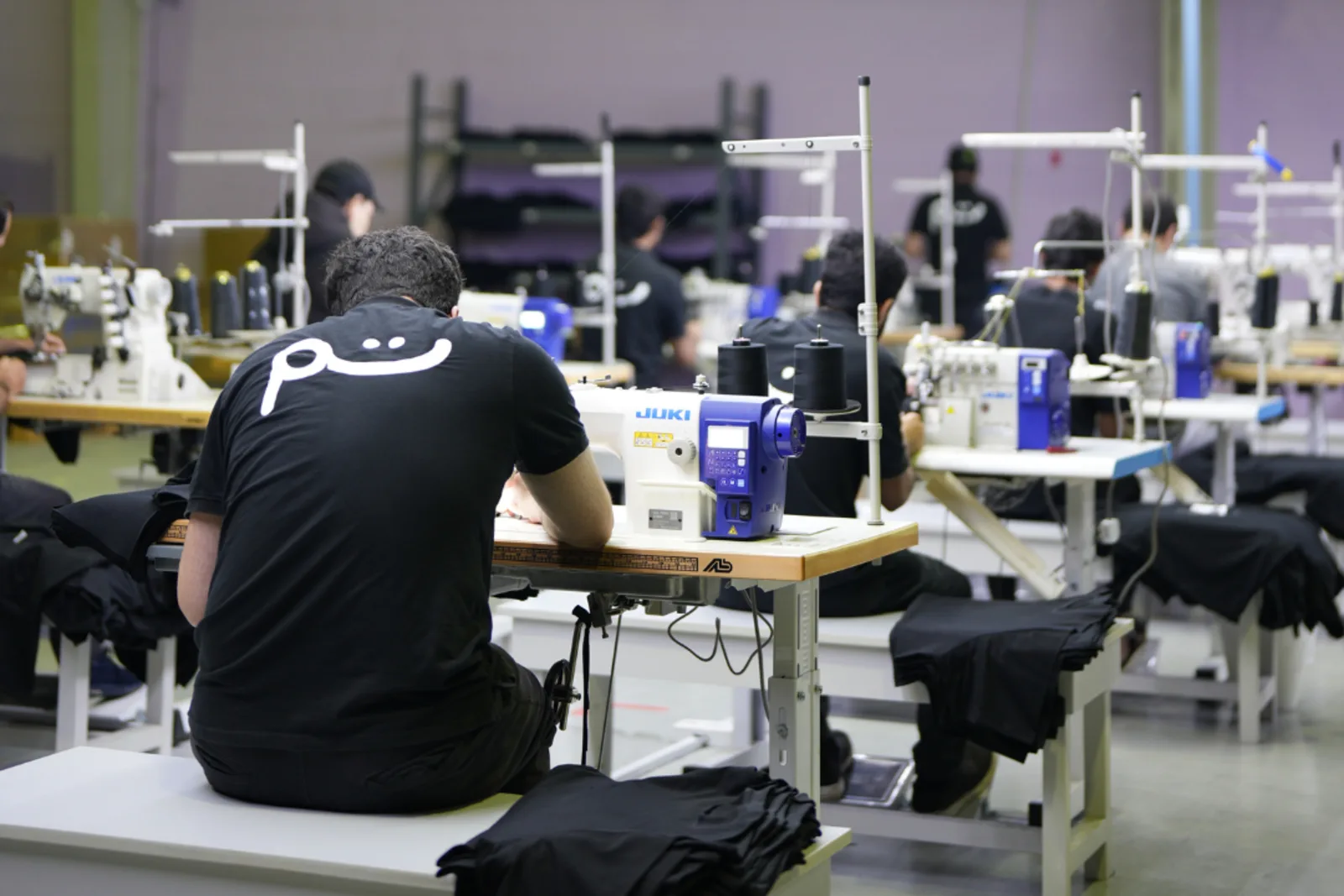 We sew every piece by hand